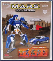 Drifter from M.A.R.S. - Converters manufactured by Hap-P-Kid [Back]
