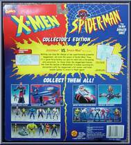 Juggernaut vs. Spider-Man (Web Parachute) from Marvel - Wal-Mart 2-Packs manufactured by Toy Biz [Back]