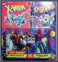 Nightcrawler vs. Spider-Man (Web-Racer) Action Figure