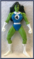 She-Hulk from Marvel - Exclusives manufactured by Toy Biz [Loose]