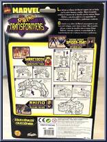 Spider-Man (Spider-Sense) from Marvel - Shape Shifters manufactured by Toy Biz [Back]