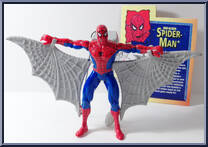 Spider-Man (Web-Glider) from Marvel - Amazing Heroes manufactured by Toy Biz [Loose]
