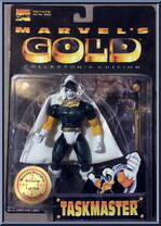 Taskmaster from Marvel - Gold manufactured by Toy Biz [Front]