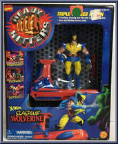 Slashing Wolverine from Marvel - Heavy Hitters manufactured by Toy Biz [Front]