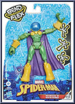 Mysterio from Marvel - Bend and Flex - Basic Series manufactured by Hasbro [Front]