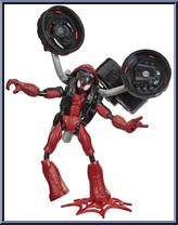 Spider-Man (Flex Rider) from Marvel - Bend and Flex - Flex Riders manufactured by Hasbro [Loose]