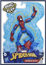 Spider-Man from Marvel - Bend and Flex - Basic Series manufactured by Hasbro [Front]
