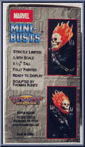 Ghost Rider from Marvel - Mini Busts manufactured by Bowen Designs [Back]