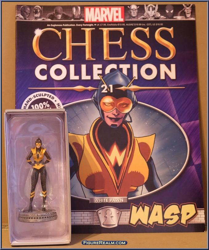 Wasp Marvel Chess Collection Basic Series Eaglemoss Action Figure