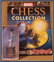 Mystique from Marvel Chess Collection - Basic Series manufactured by Eaglemoss [Front]