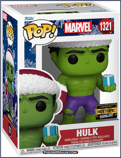 Hulk (Santa Hat) Marvel Marvel Universe Pop! Funko Action Figure