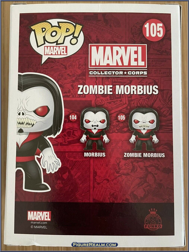 Zombie Morbius - Marvel - Marvel Universe Pop! - Funko Action Figure