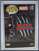 Black Panther from Marvel - Marvel Universe Pop! manufactured by Funko [Back]
