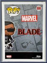 Blade from Marvel - Marvel Universe Pop! manufactured by Funko [Back]