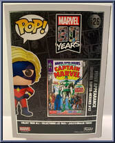 Captain Marvel (Mar-Vell) (1st Appearance) from Marvel - 80 Years Pop! manufactured by Funko [Back]