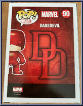 Daredevil (Yellow) from Marvel - Marvel Universe Pop! manufactured by Funko [Back]
