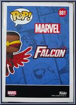 Falcon from Marvel - Marvel Universe Pop! manufactured by Funko [Back]