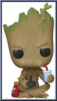 Groot (Gamer) (Sitting) Action Figure