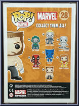 Logan from Marvel - Marvel Universe Pop! manufactured by Funko [Back]