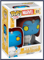 Mystique from Marvel - Marvel Universe Pop! manufactured by Funko [Front]