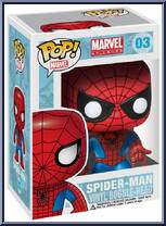 Spider-Man (Red / Blue) from Marvel - Marvel Universe Pop! manufactured by Funko [Front]