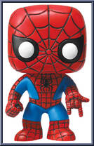 Spider-Man (Red / Blue) from Marvel - Marvel Universe Pop! manufactured by Funko [Loose]