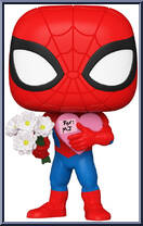 Spider-Man (Flowers) from Marvel - Marvel Universe Pop! manufactured by Funko [Loose]