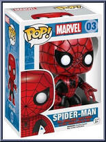 Spider-Man (Red / Black) from Marvel - Marvel Universe Pop! manufactured by Funko [Front]