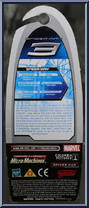 Spider-Man (Black Costume) from Marvel - Spider-Man 3 - Titanium Series (Die-Cast) manufactured by Galoob [Back]