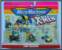 X-Men Collection from Marvel - Micro Machines manufactured by Galoob [Front]