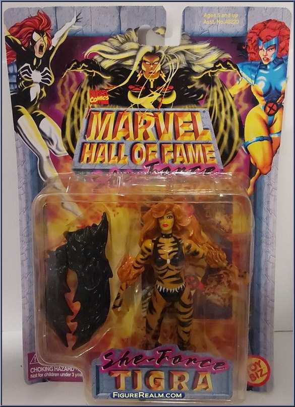 Tigra Marvel Hall Of Fame She Force Toy Biz Action Figure