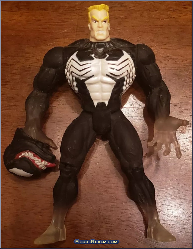 【返品?交換対象商品】 Venom - Marvel - Hall of Fame - Unmasked - Toy Biz Action Figure アメコミ