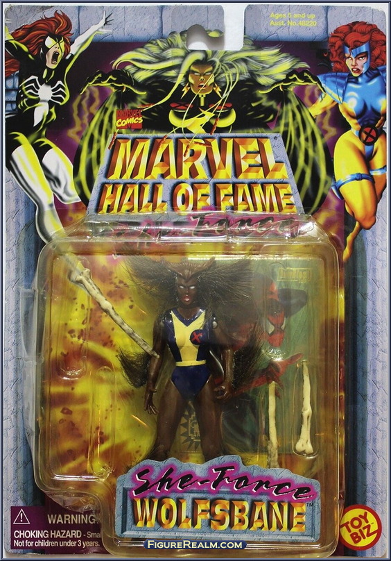 Wolfsbane Marvel Hall Of Fame She Force Toy Biz Action Figure