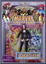 ToyBiz Marvel Hall De Réputation She-Force Noir Reine Toy Biz Action Figurine 1996 