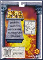 Daredevil from Marvel - Hall of Fame - Series 1 manufactured by Toy Biz [Back]