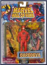 Daredevil from Marvel - Hall of Fame - Series 1 manufactured by Toy Biz [Front]