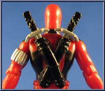 Deadpool from Marvel - Hall of Fame - Series 1 manufactured by Toy Biz [Loose]