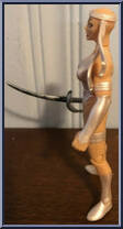 Elektra (Silver Uniform) from Marvel - Hall of Fame - She-Force - Series 2 manufactured by Toy Biz [Loose]