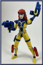 Jean Grey from Marvel - Hall of Fame - She-Force - Series 1 manufactured by Toy Biz [Loose]