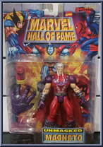 Magneto from Marvel - Hall of Fame - Unmasked manufactured by Toy Biz [Front]