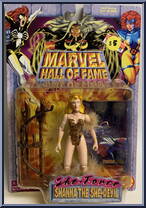 Shanna the She-Devil from Marvel - Hall of Fame - She-Force - Series 2 manufactured by Toy Biz [Front]
