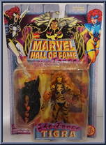 Tigra from Marvel - Hall of Fame - She-Force - Series 3 manufactured by Toy Biz [Front]