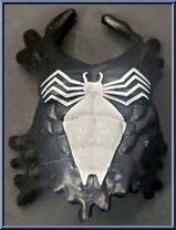 Venom from Marvel - Hall of Fame - Unmasked manufactured by Toy Biz [Loose]