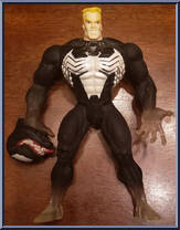 Venom from Marvel - Hall of Fame - Unmasked manufactured by Toy Biz [Loose]