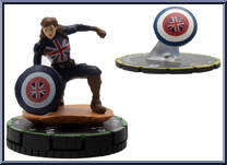 Captain Carter from Marvel - HeroClix - Disney+ manufactured by WizKids [Loose]