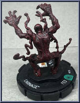Carnage from Marvel - HeroClix - Web of Spider-Man manufactured by WizKids [Loose]