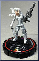 Silver Sable (Veteran) from Marvel - HeroClix - Basic Series manufactured by WizKids [Loose]