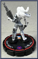 Silver Sable (Veteran) from Marvel - HeroClix - Basic Series manufactured by WizKids [Loose]