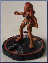 Tigra (Red) from Marvel - HeroClix - Fantastic Forces manufactured by WizKids [Loose]