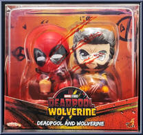 Deadpool and Wolverine from Marvel - Cosbaby manufactured by Hot Toys [Front]